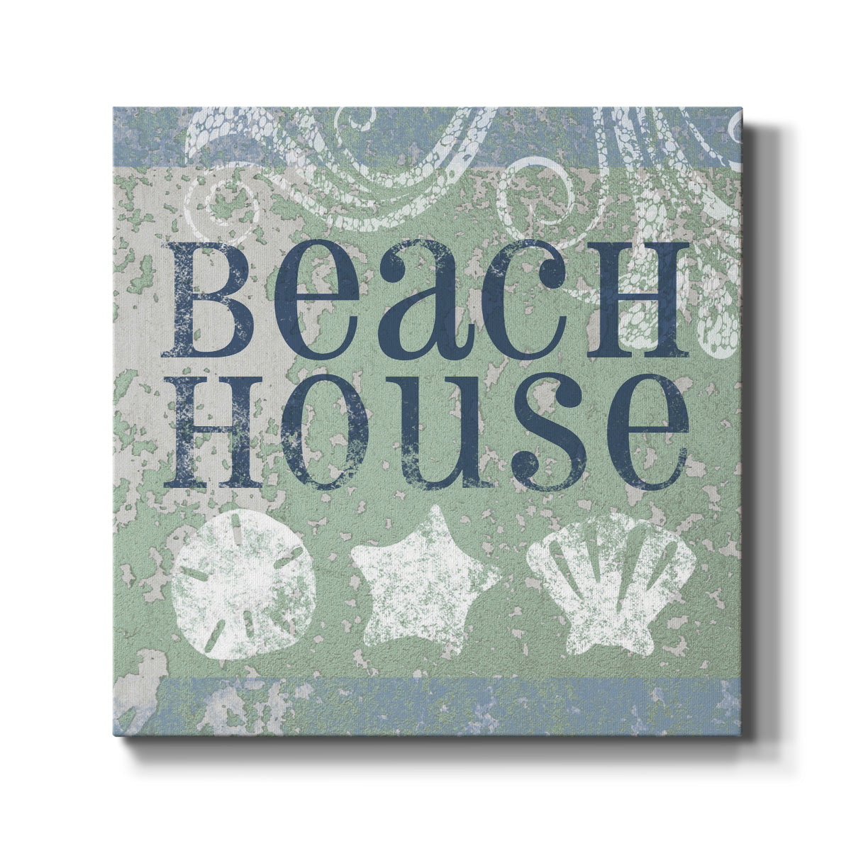 Beach Sign I-Premium Gallery Wrapped Canvas - Ready to Hang