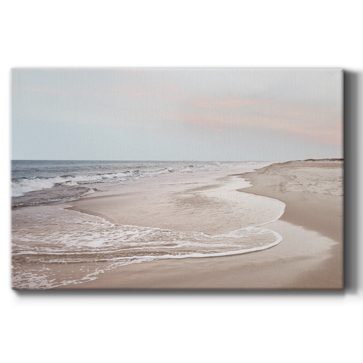 Corolla Soft Shore Premium Gallery Wrapped Canvas - Ready to Hang