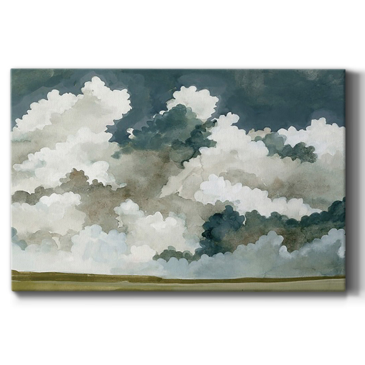 Vast Neutral Sky III Premium Gallery Wrapped Canvas - Ready to Hang