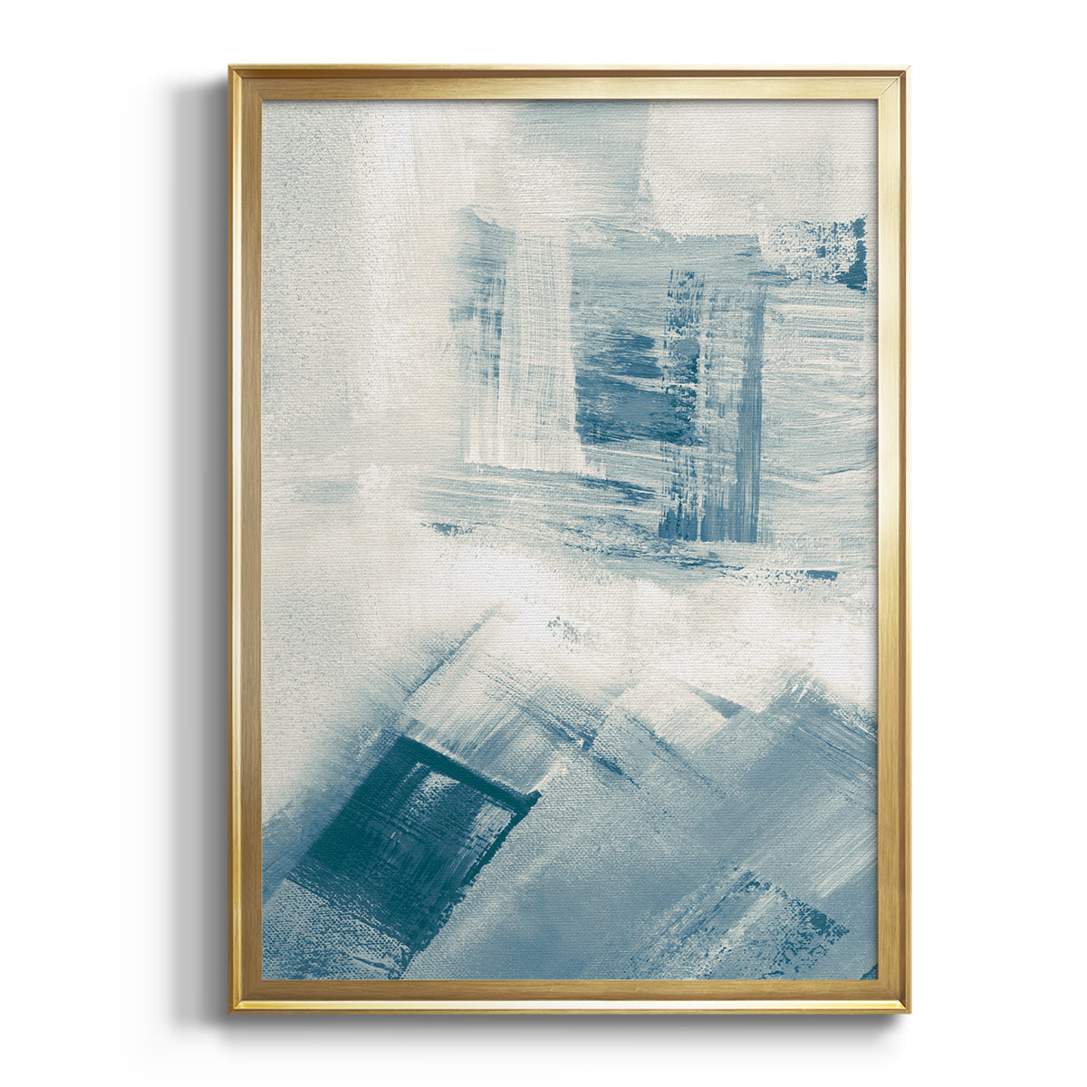 Soft Half Shell I - Modern Framed Canvas Print