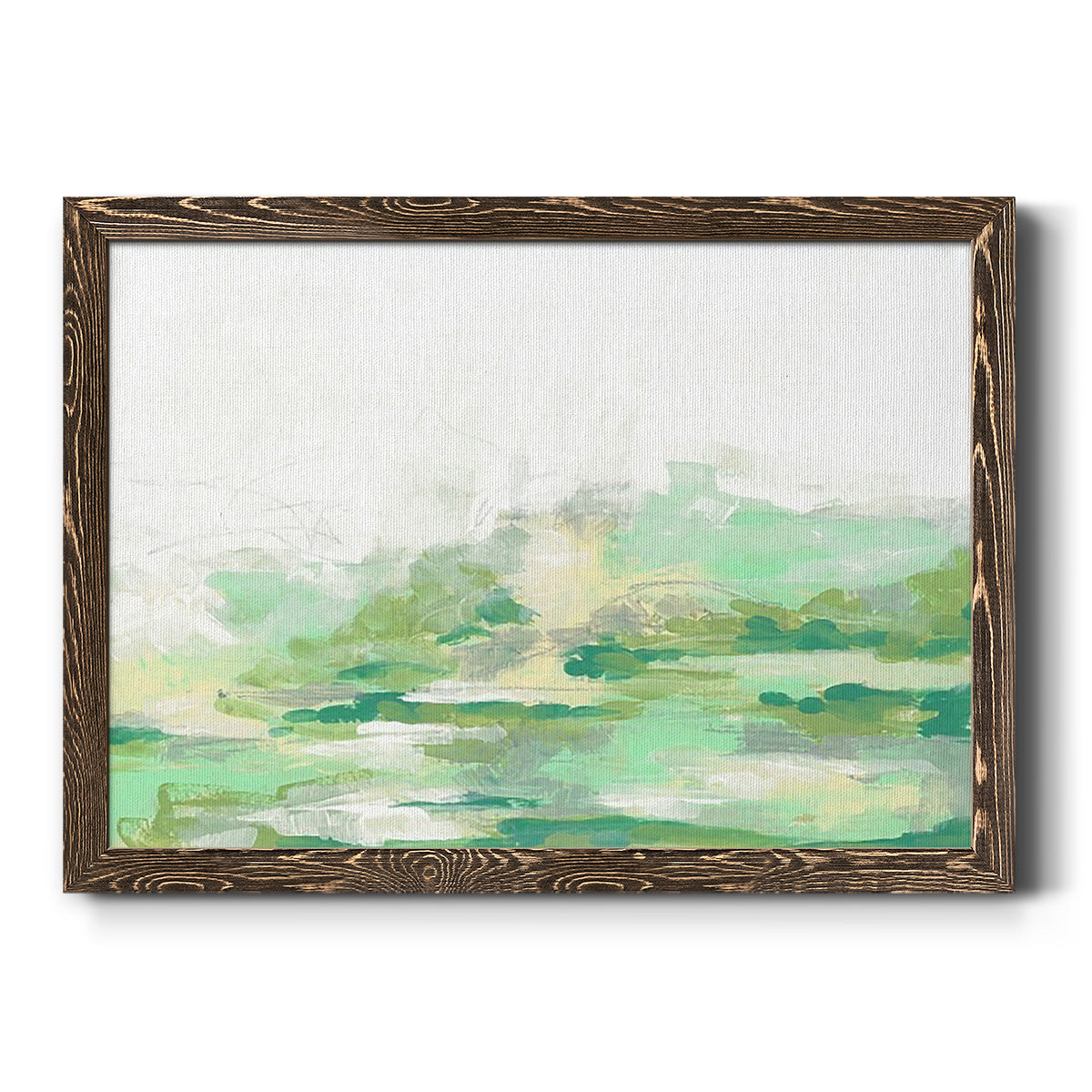 Green Mist Vista II-Premium Framed Canvas - Ready to Hang