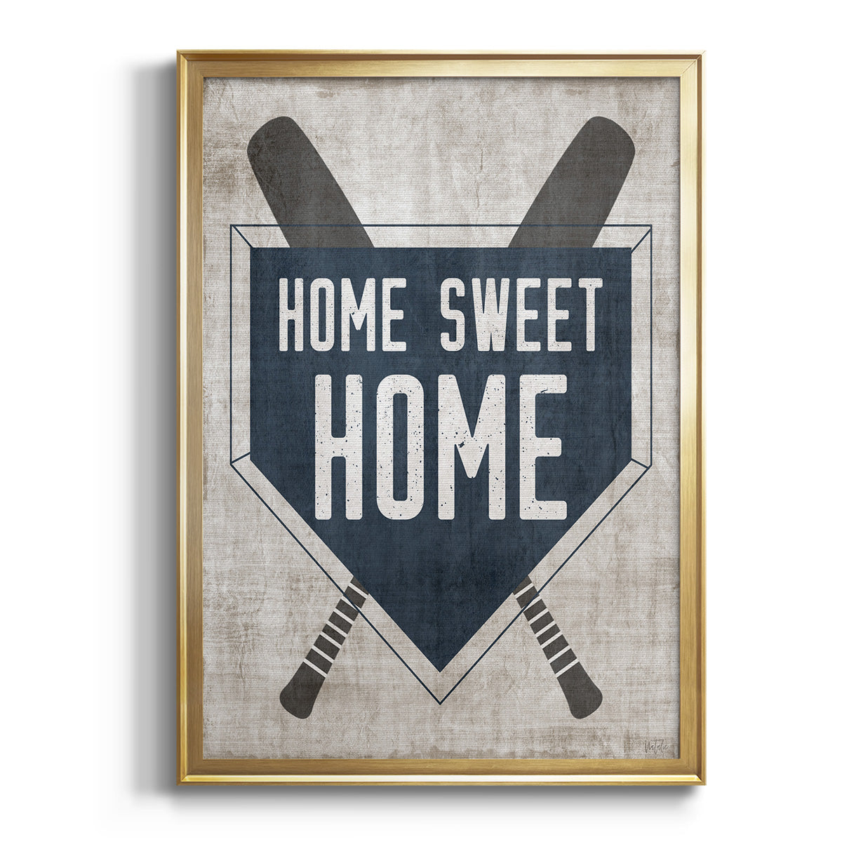 Soft Half Shell I - Modern Framed Canvas Print