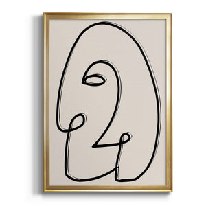 Face It II Premium Framed Print - Ready to Hang