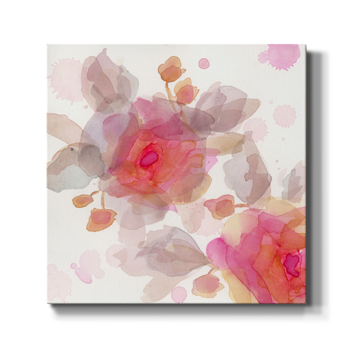The Favorite Flowers V-Premium Gallery Wrapped Canvas - Ready to Hang