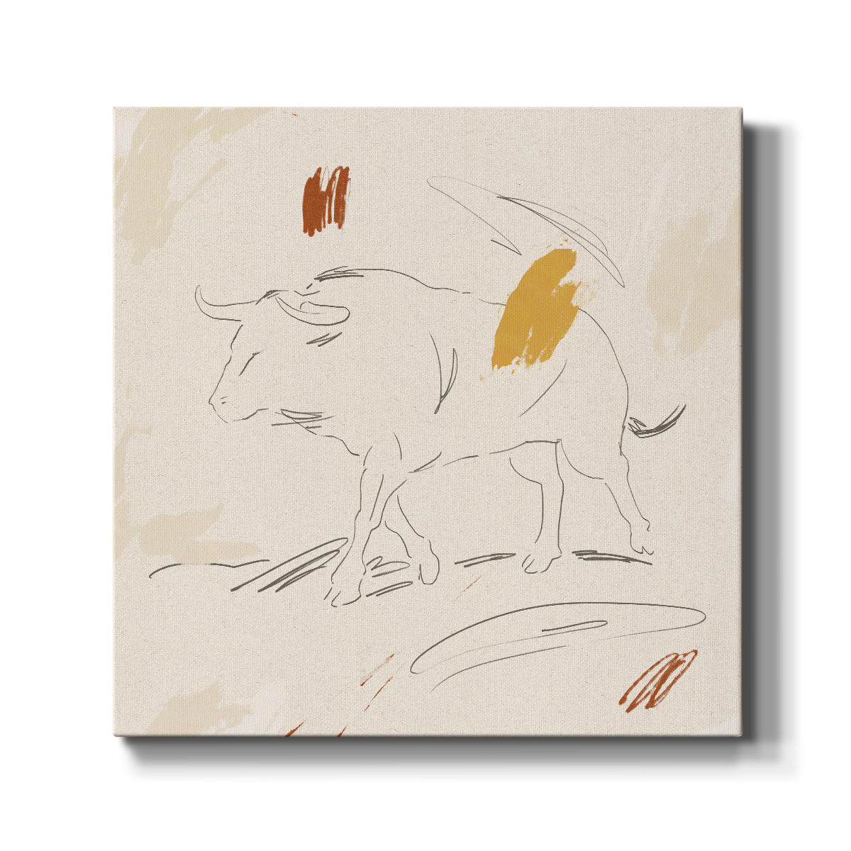 Big Bull II - Canvas Art Print