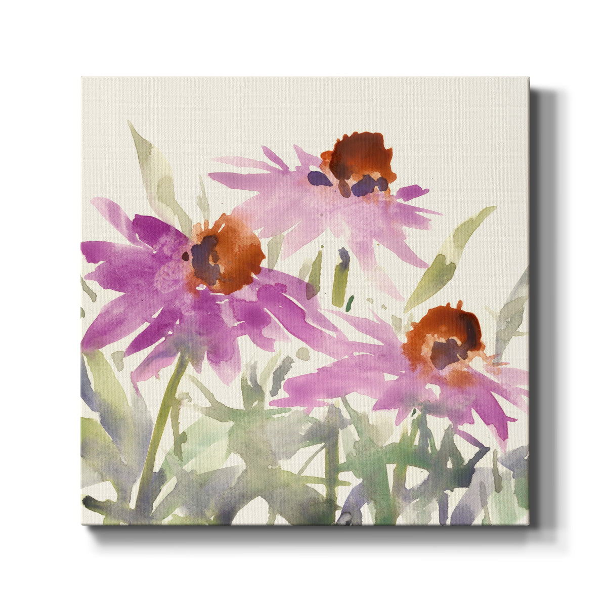 Daisy Garden Views II-Premium Gallery Wrapped Canvas - Ready to Hang