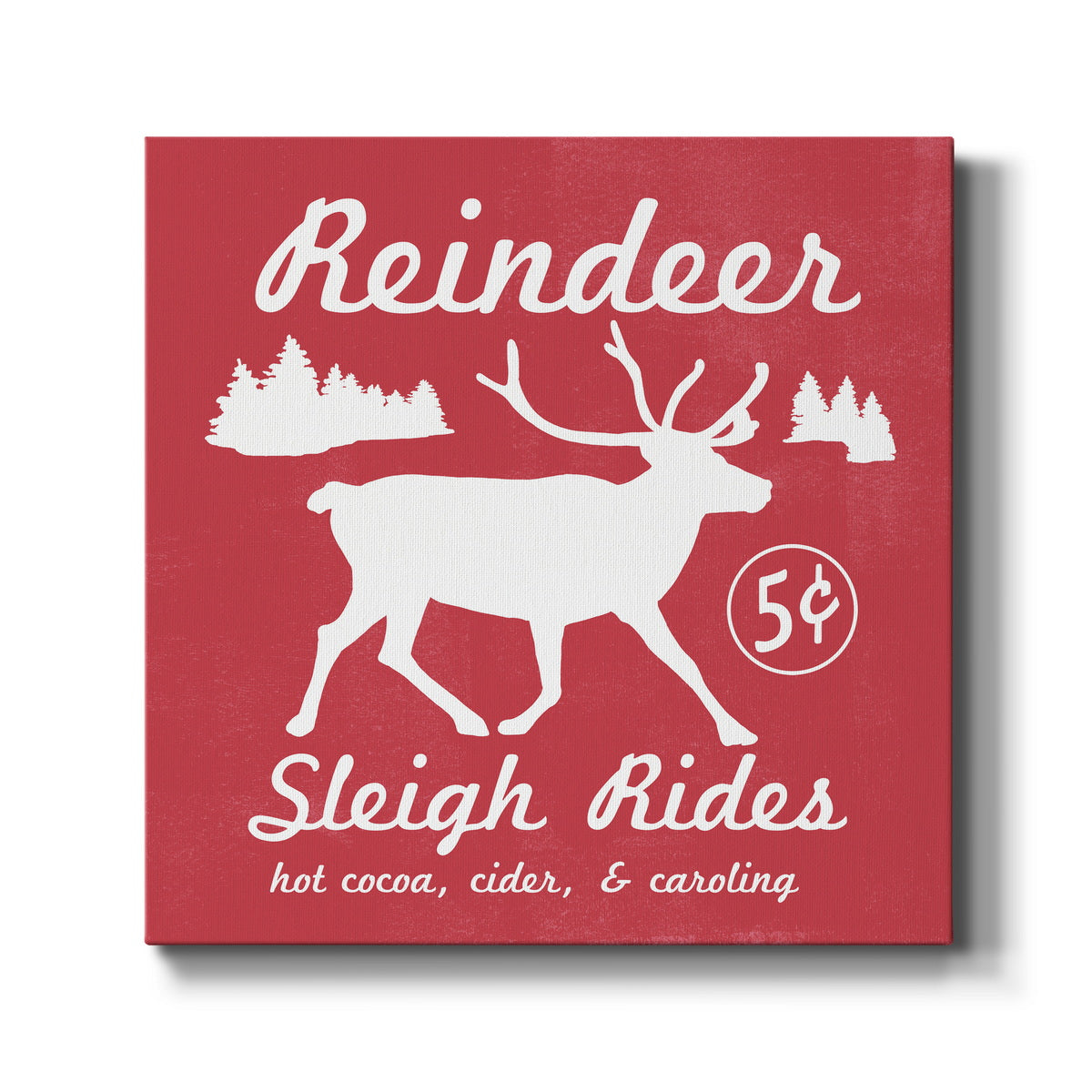 Reindeer Rides I-Premium Gallery Wrapped Canvas - Ready to Hang