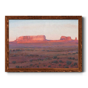 Red Rocks at Dusk I-Premium Framed Canvas - Ready to Hang