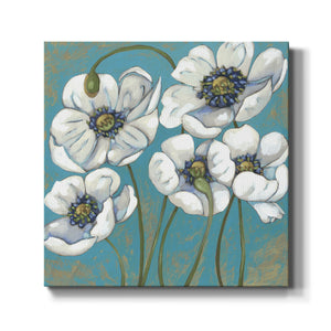 Lakeside Poppies II-Premium Gallery Wrapped Canvas - Ready to Hang