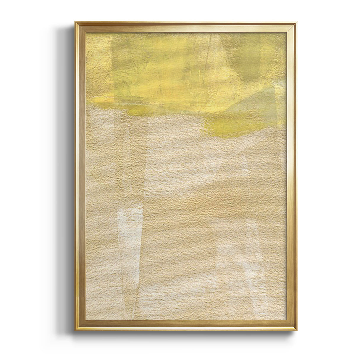 Soft Half Shell I - Modern Framed Canvas Print