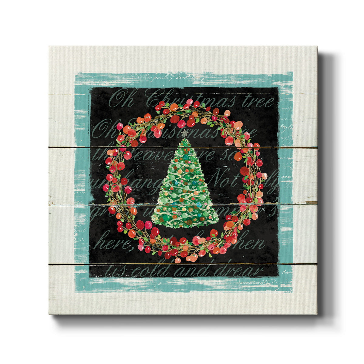 Oh Christmas Tree - Canvas Art Print