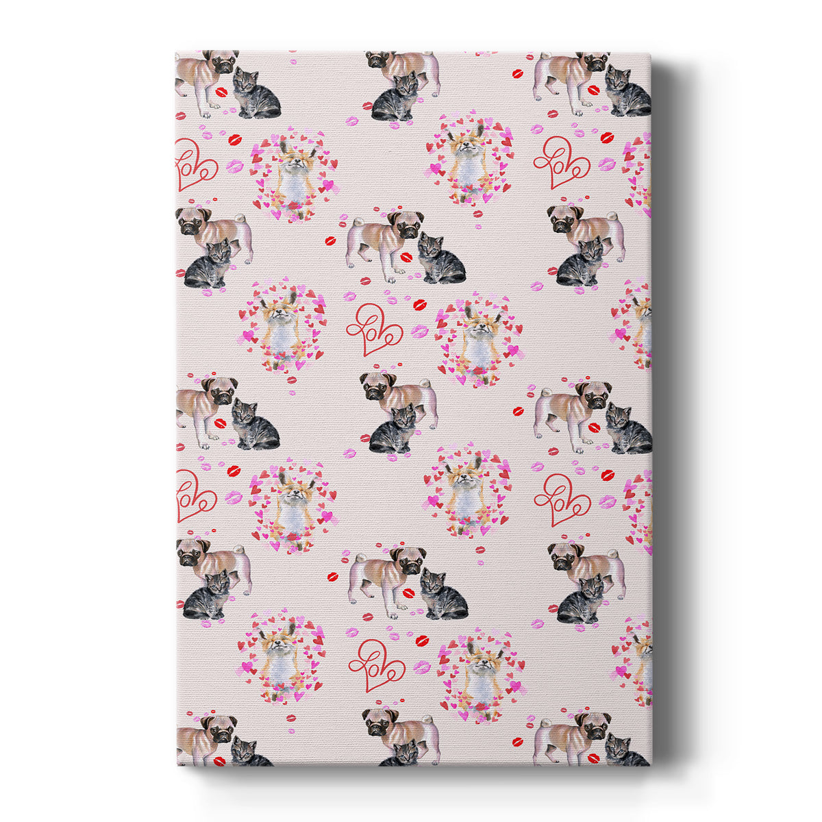 Cute Couture Collection E - Canvas Art Print