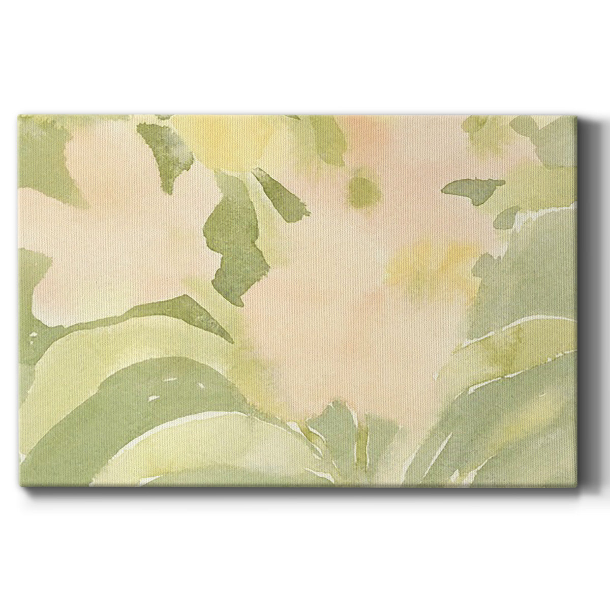 Verdant Floral Abstract II - Canvas Art Print
