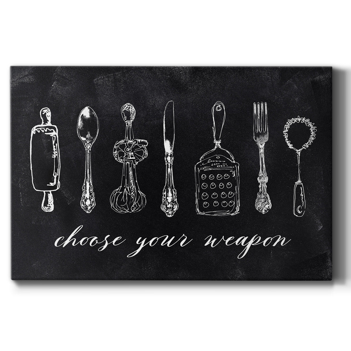 Choose Your Weapon Premium Gallery Wrapped Canvas - Ready to Hang