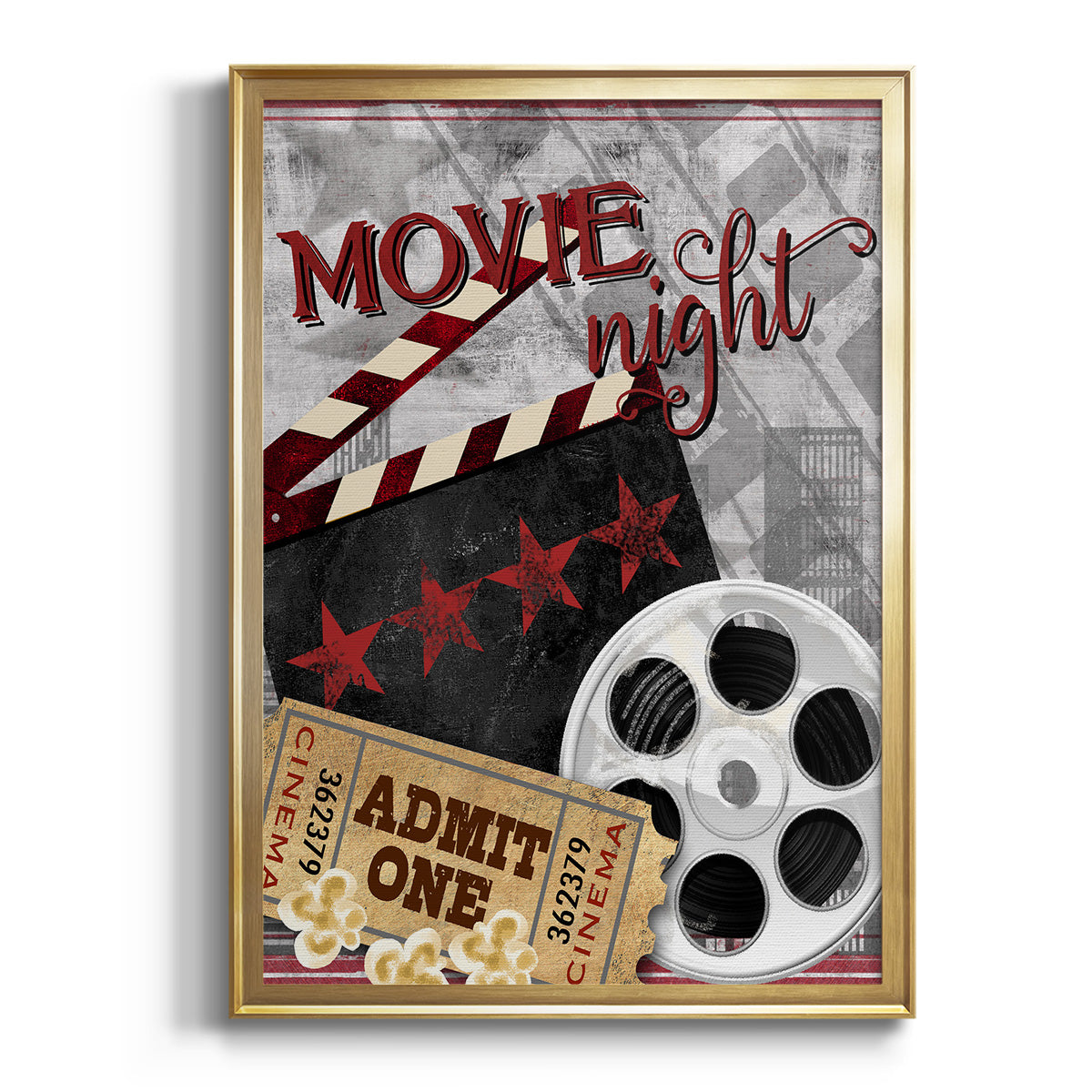 Soft Half Shell I - Modern Framed Canvas Print