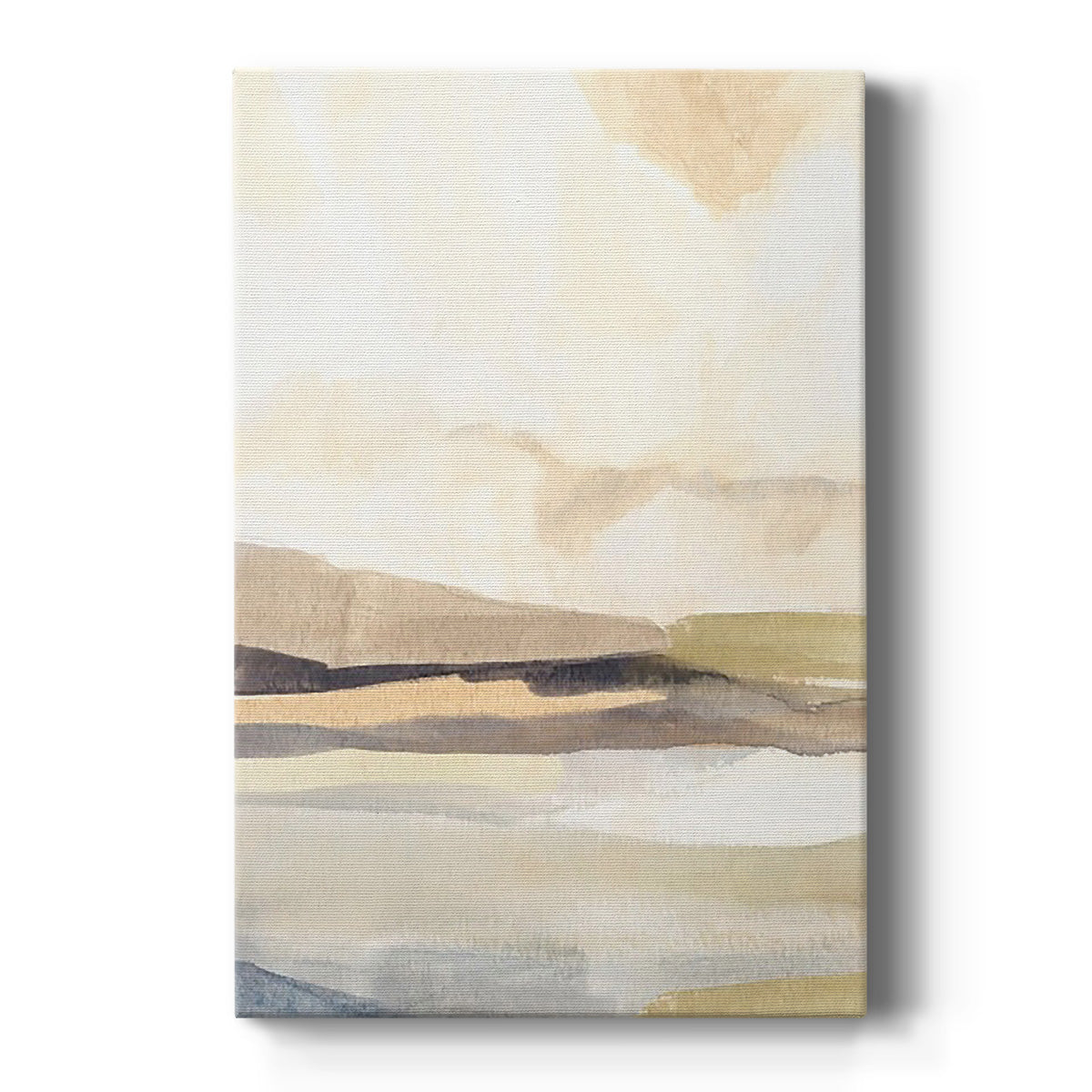 Slate Movement III Premium Gallery Wrapped Canvas - Ready to Hang