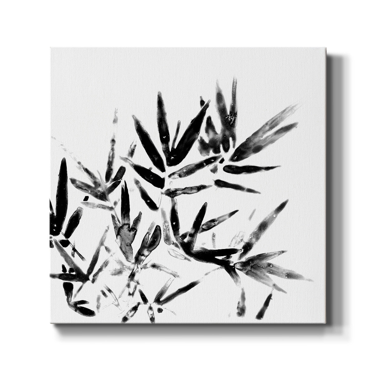 Monochrome Tropic VIII-Premium Gallery Wrapped Canvas - Ready to Hang