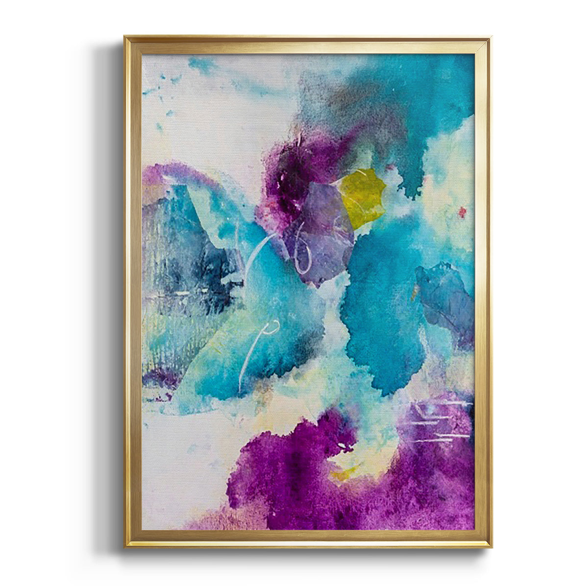 Soft Half Shell I - Modern Framed Canvas Print