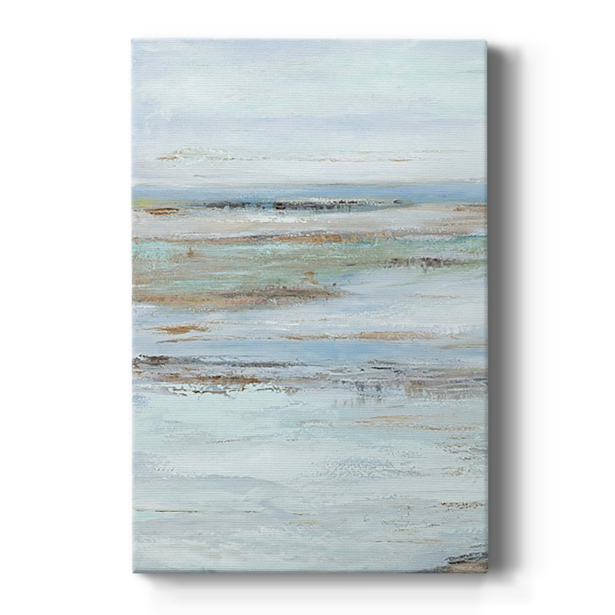 Muted Misty Marsh I Premium Gallery Wrapped Canvas - Ready to Hang