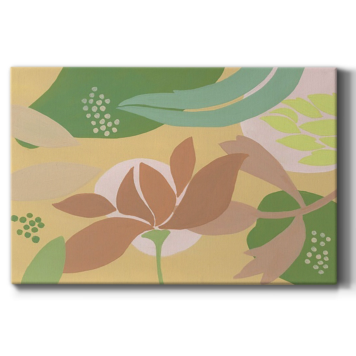 Neutral Blooms I Premium Gallery Wrapped Canvas - Ready to Hang