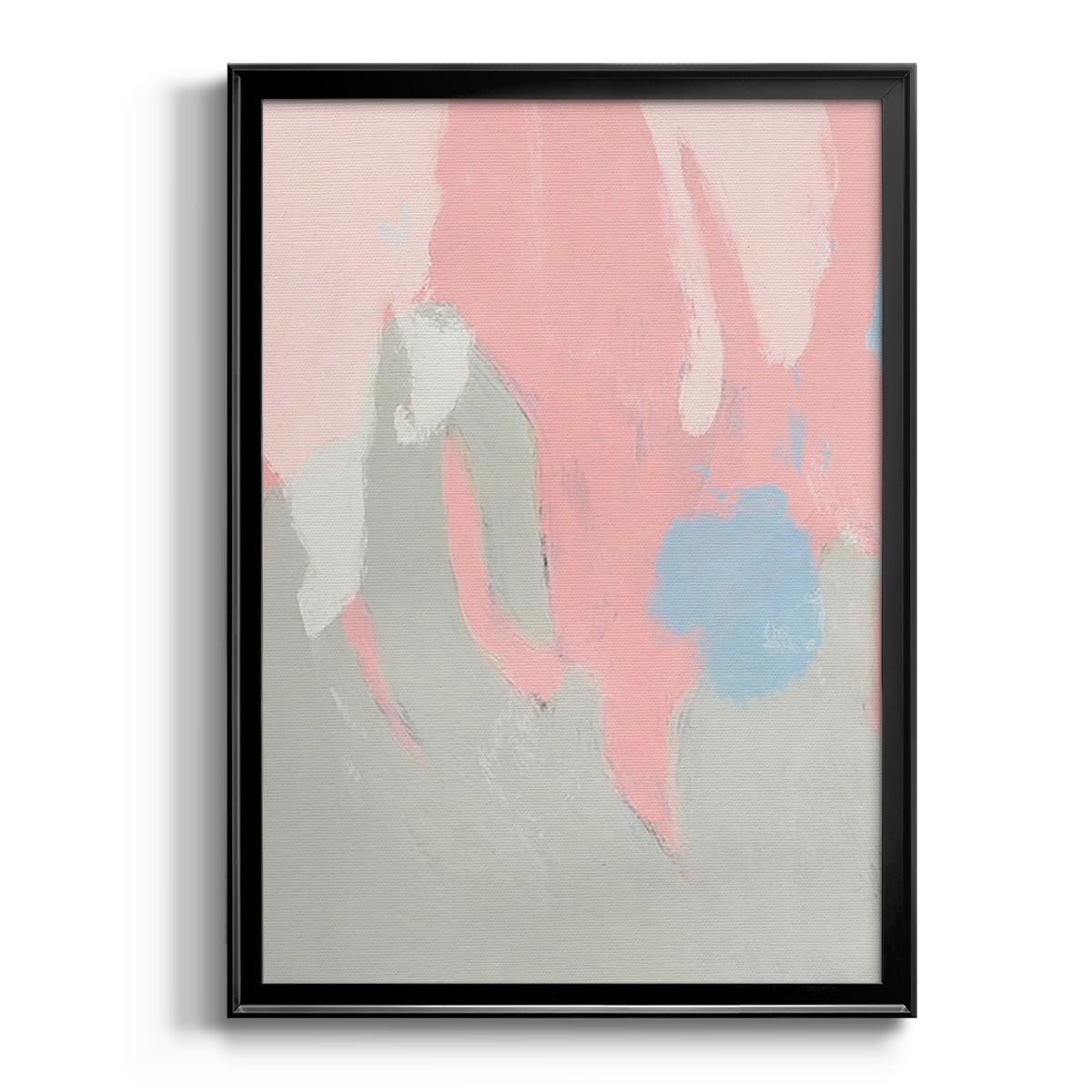 Blushing Abstract I Premium Framed Print - Ready to Hang