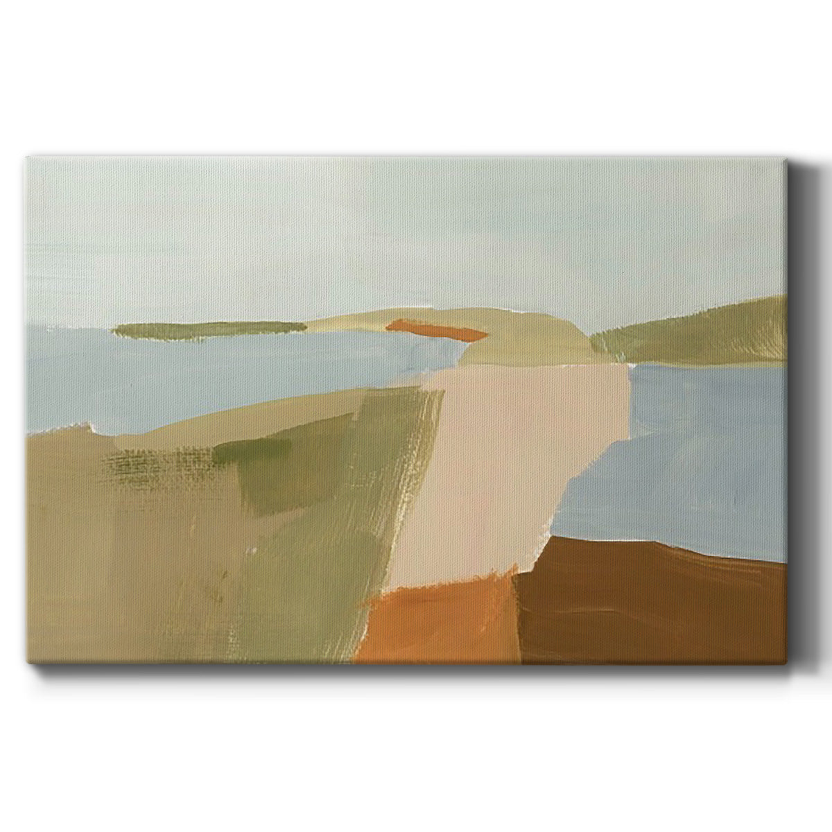Stacked Landscape II Premium Gallery Wrapped Canvas - Ready to Hang
