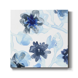 Blue Gossamer Garden II-Premium Gallery Wrapped Canvas - Ready to Hang