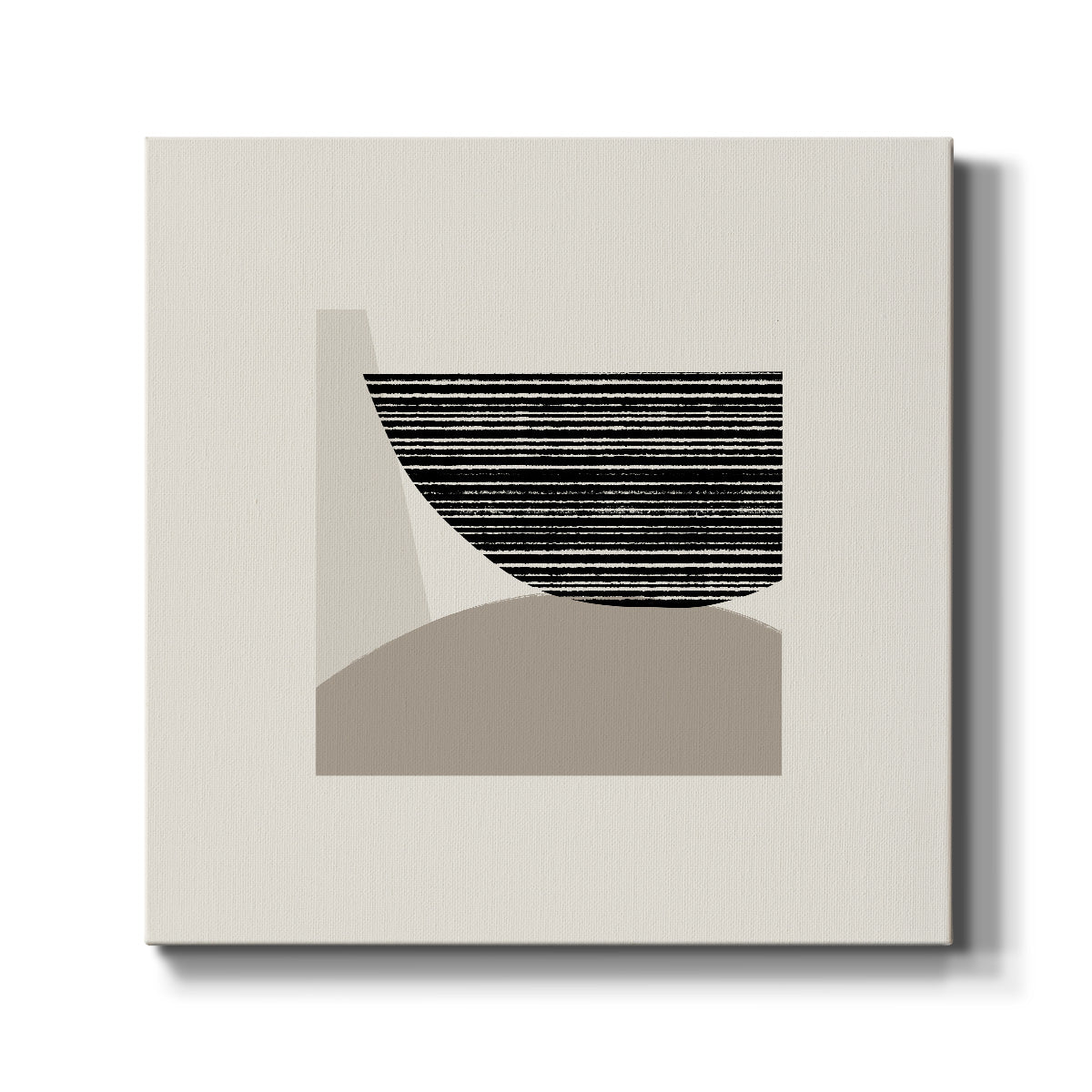 Fragmented Shapes II - Canvas Art Print