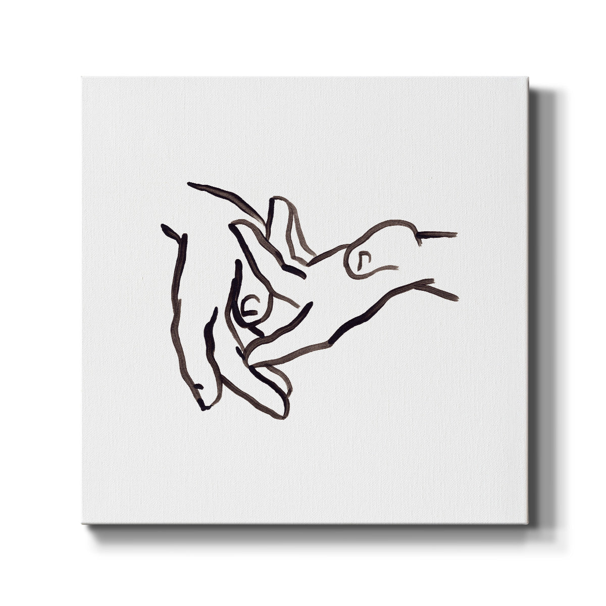 Hand Study II - Canvas Art Print