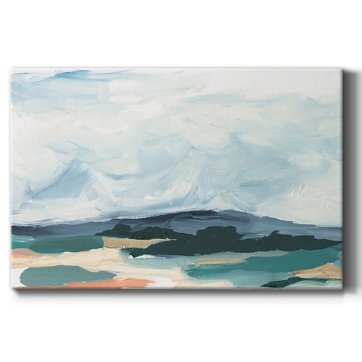 Pastel Vista I Premium Gallery Wrapped Canvas - Ready to Hang