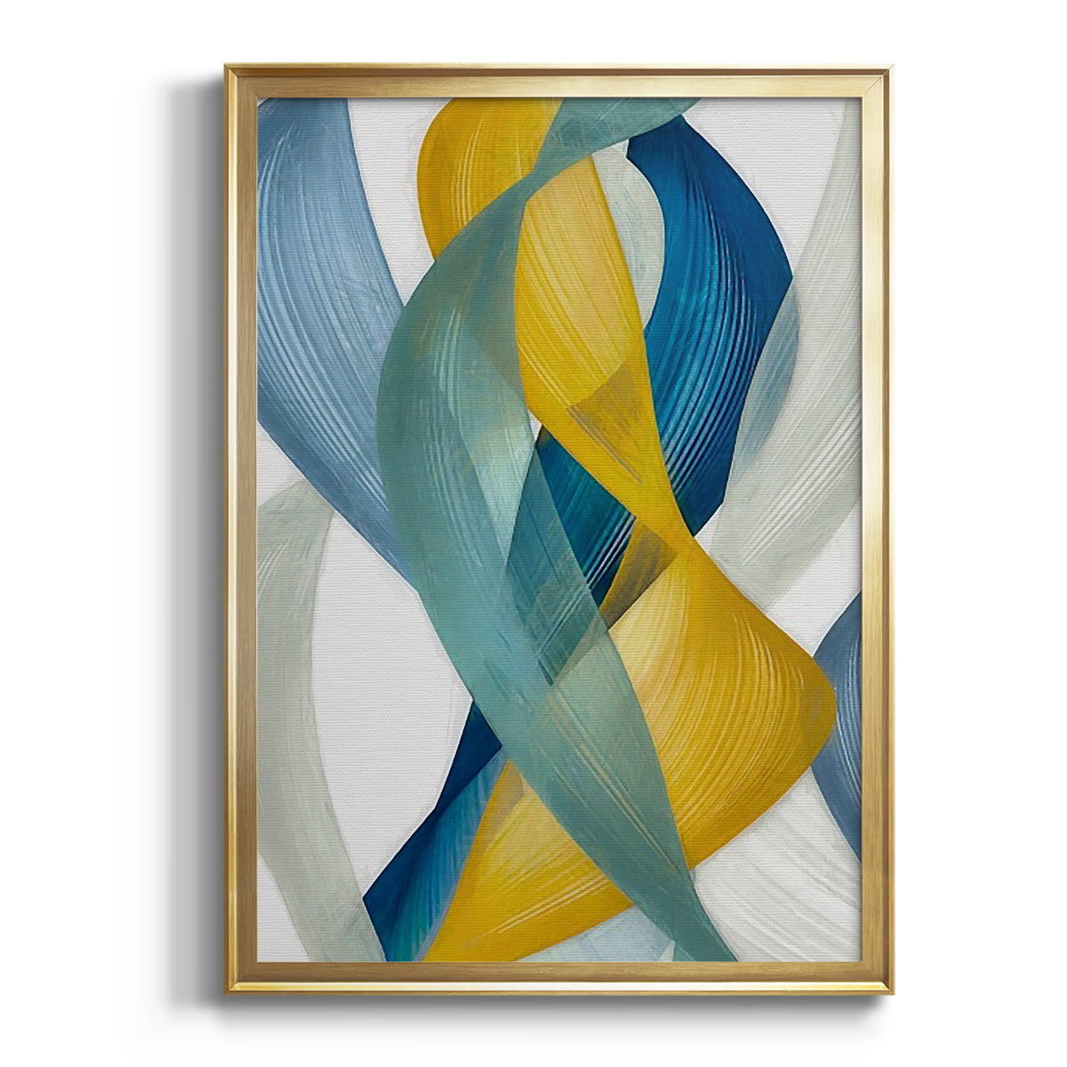 Soft Half Shell I - Modern Framed Canvas Print