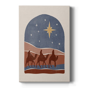Boho Nativity II Premium Gallery Wrapped Canvas - Ready to Hang