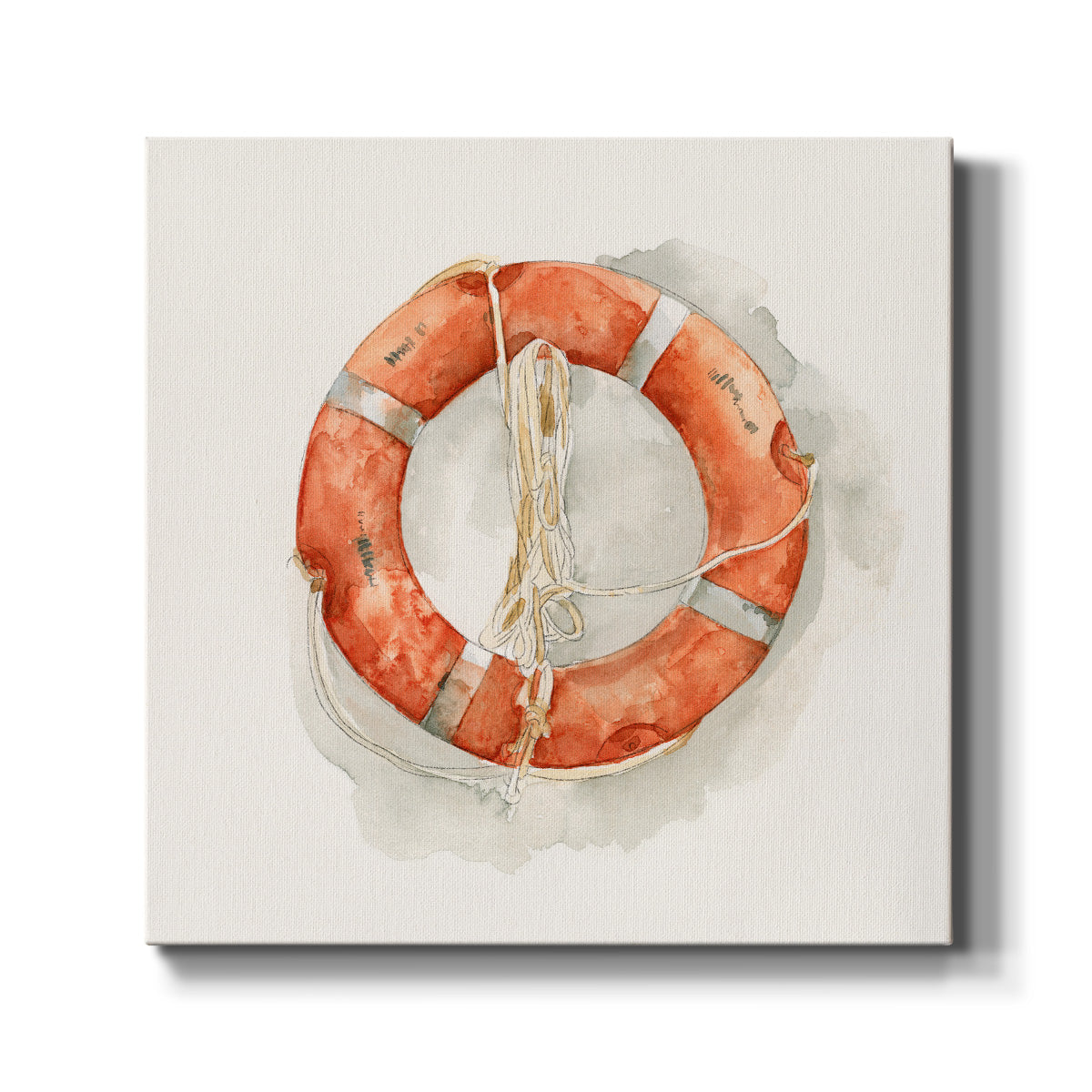 Nautical Safety II-Premium Gallery Wrapped Canvas - Ready to Hang