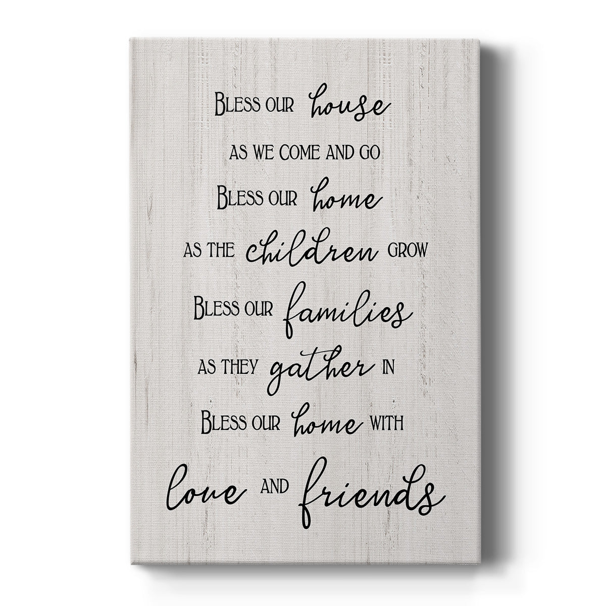 Love and Friends - Canvas Art Print