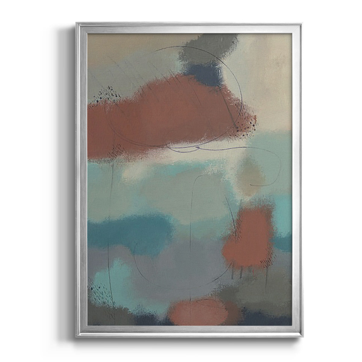 Floating By II Premium Framed Print - Ready to Hang