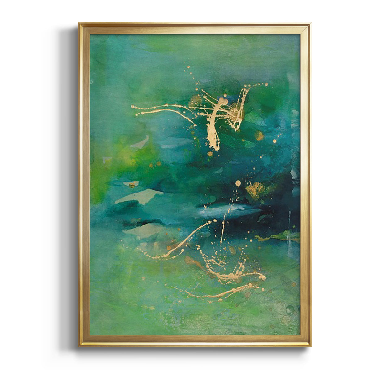 Soft Half Shell I - Modern Framed Canvas Print