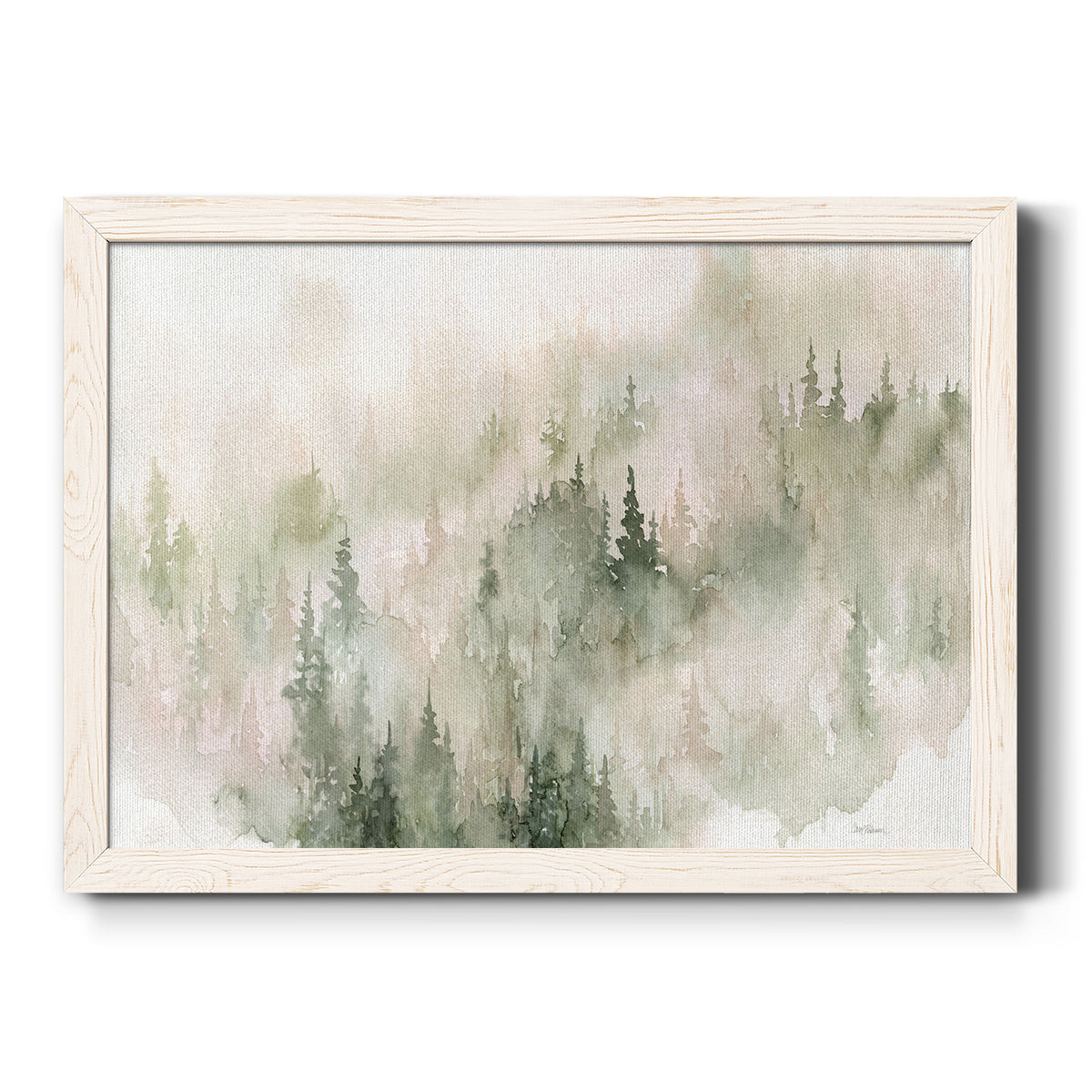 Misty Mountain Sides-Premium Framed Canvas - Ready to Hang