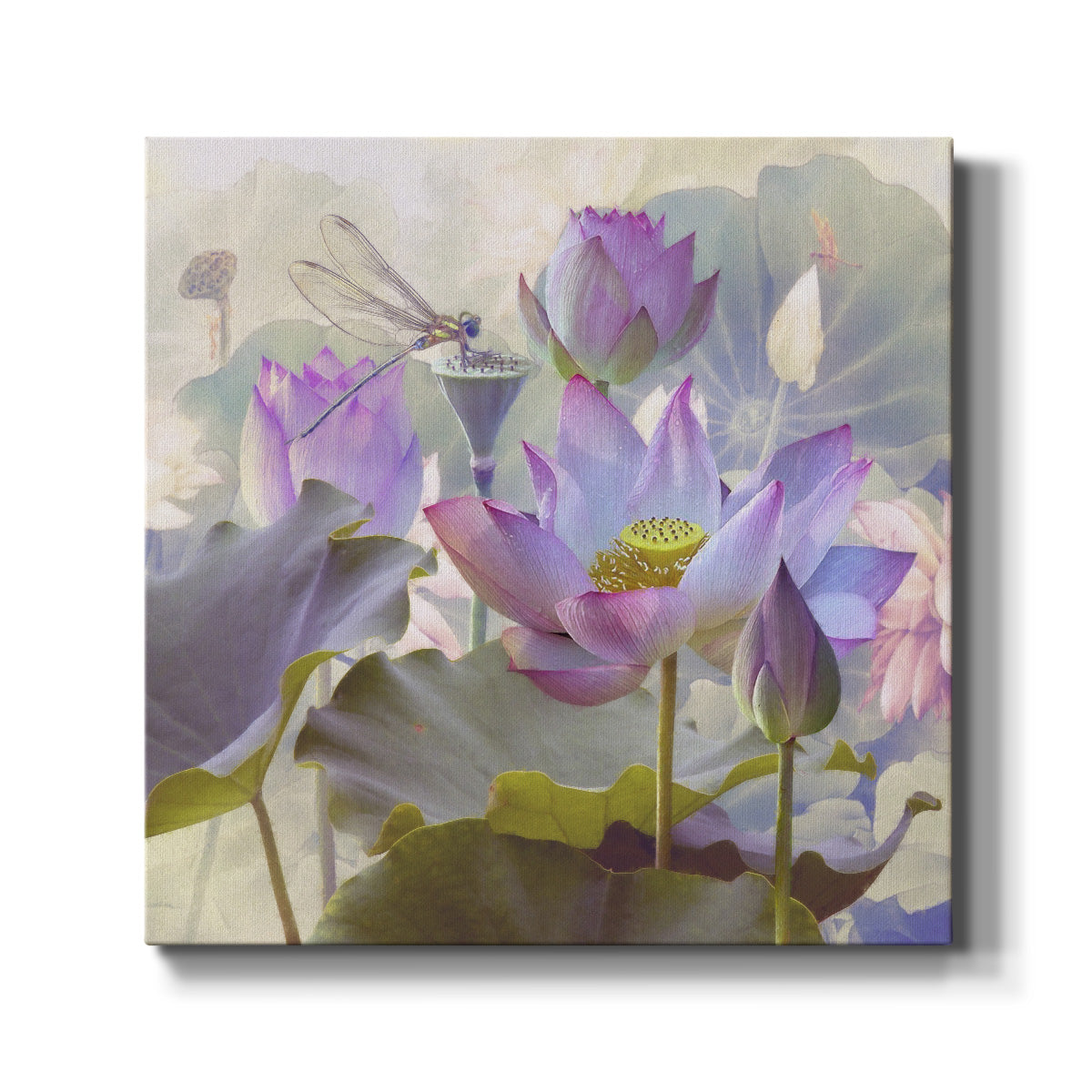 Lotus Sanctuary II-Premium Gallery Wrapped Canvas - Ready to Hang