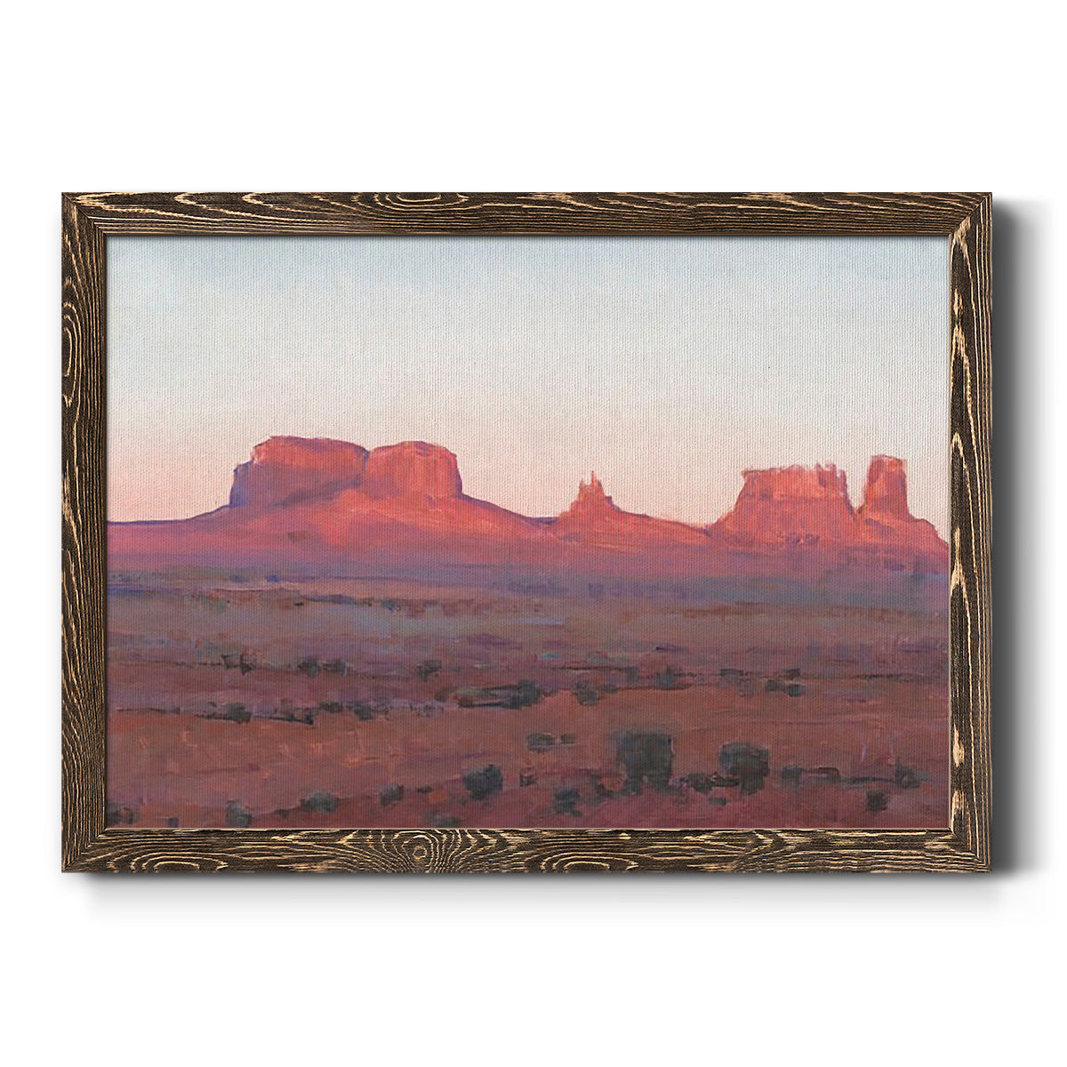 Red Rocks at Dusk II-Premium Framed Canvas - Ready to Hang