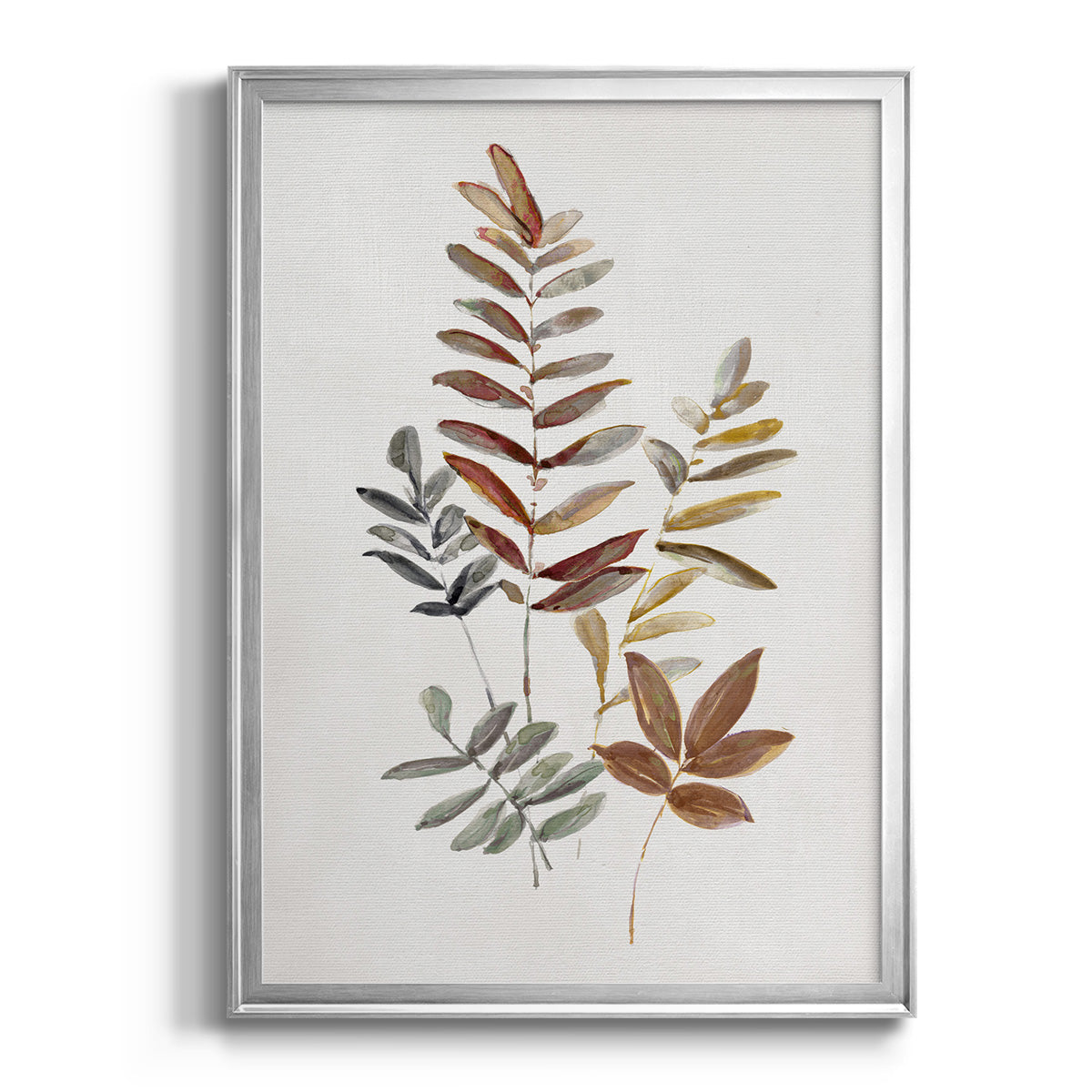 Autumn Leaves I Premium Framed Print - Ready to Hang