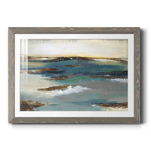 Coastal Bluffs-Premium Framed Print - Ready to Hang