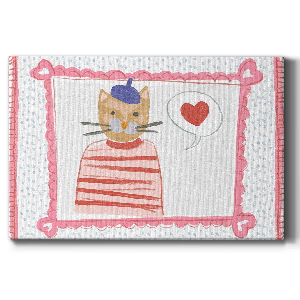 Cameo Characters Collection A - Canvas Art Print