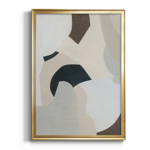 Shifting Neutrals I Premium Framed Print - Ready to Hang