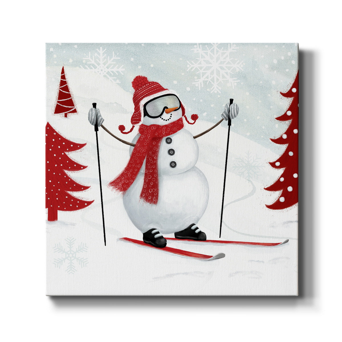 Snow Day I - Canvas Art Print