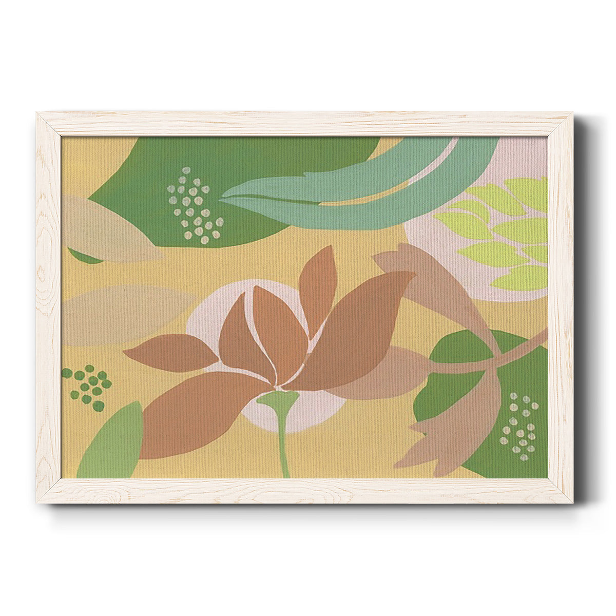 Neutral Blooms I-Premium Framed Canvas - Ready to Hang