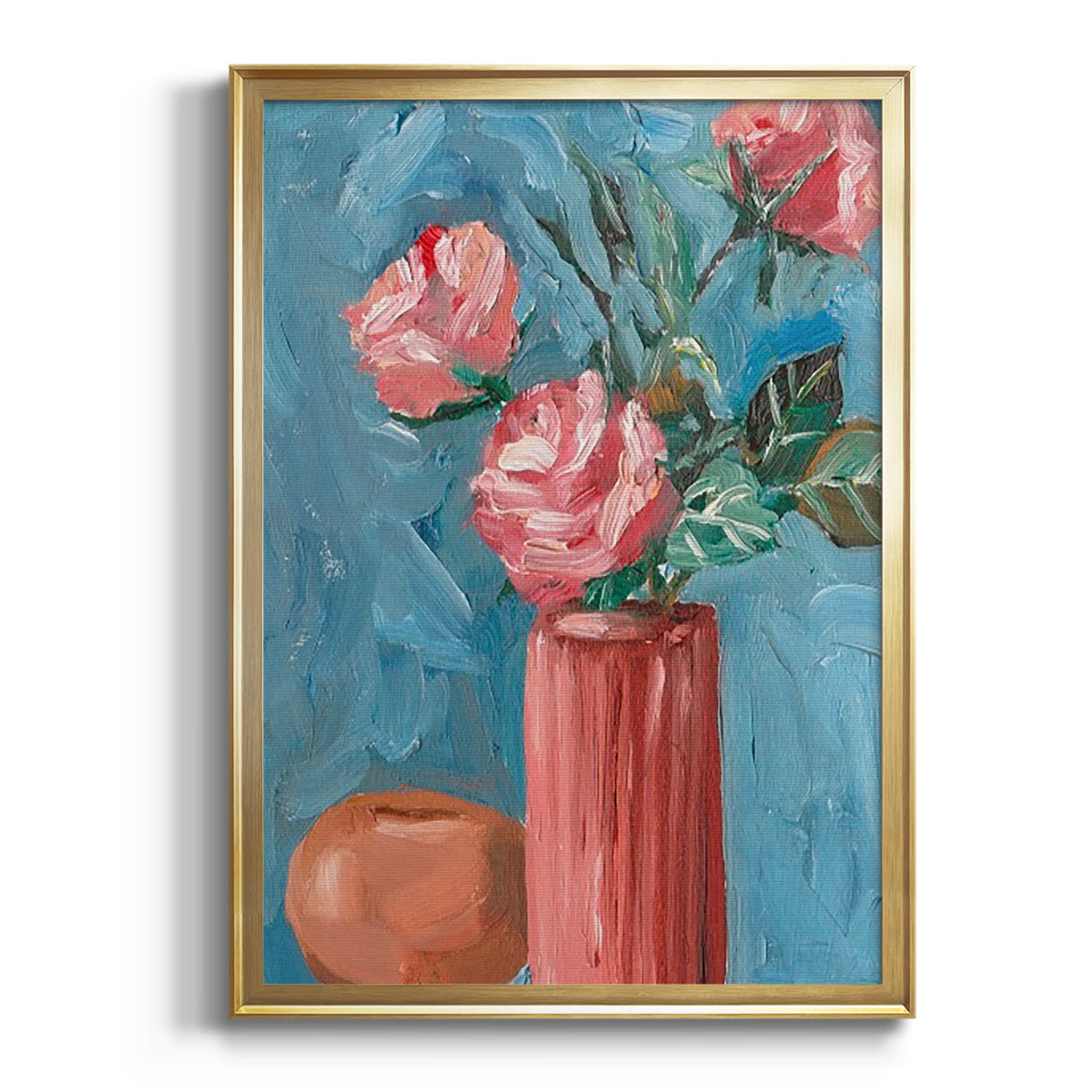 Rosa Blooms II Premium Framed Print - Ready to Hang