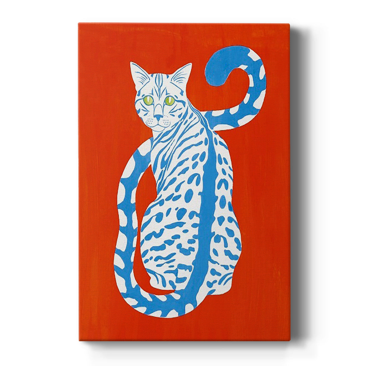 Complementary House Cat II Premium Gallery Wrapped Canvas - Ready to Hang