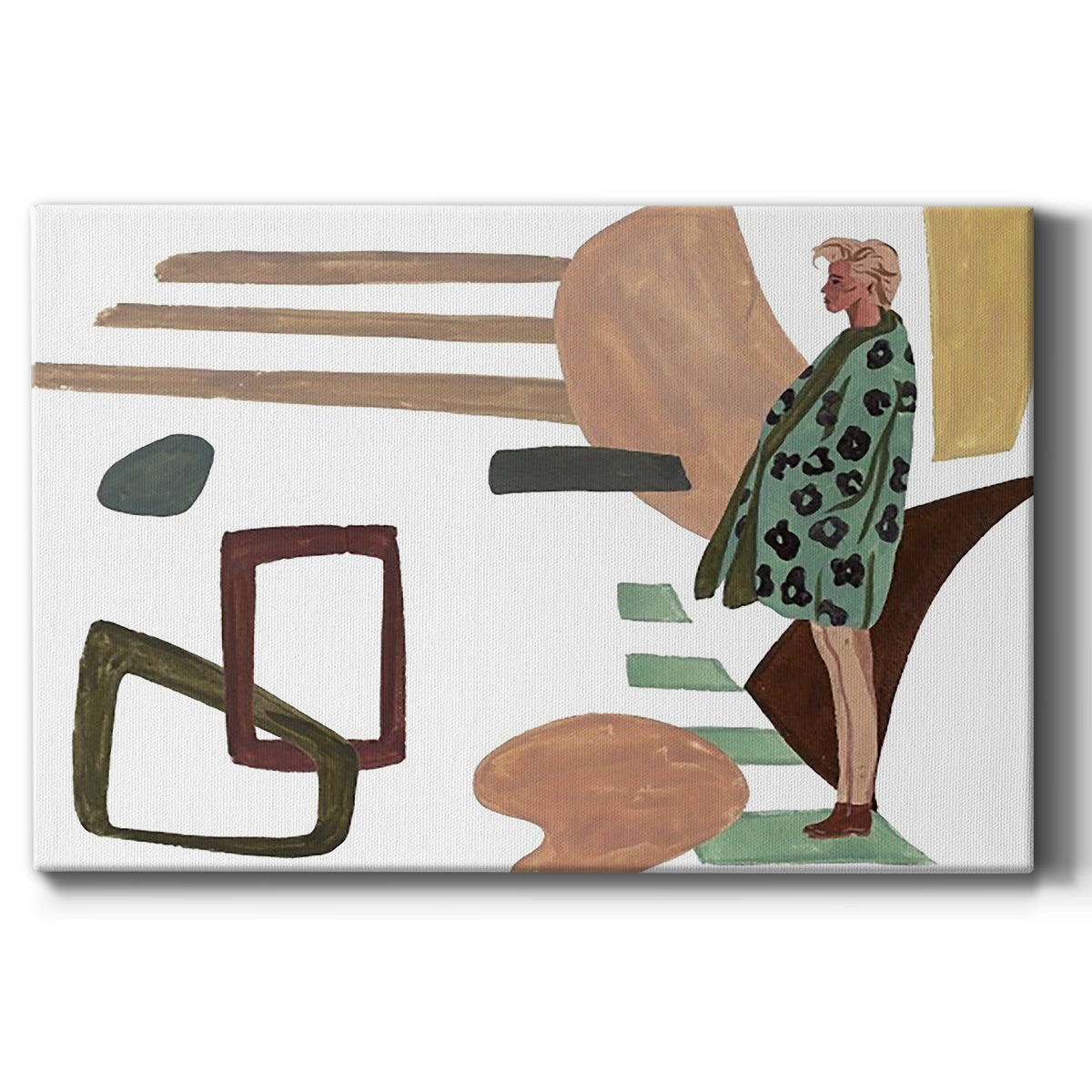 Vintage Vibes V - Canvas Art Print