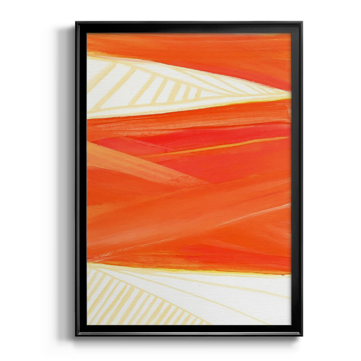 Warm Rays I Premium Framed Print - Ready to Hang