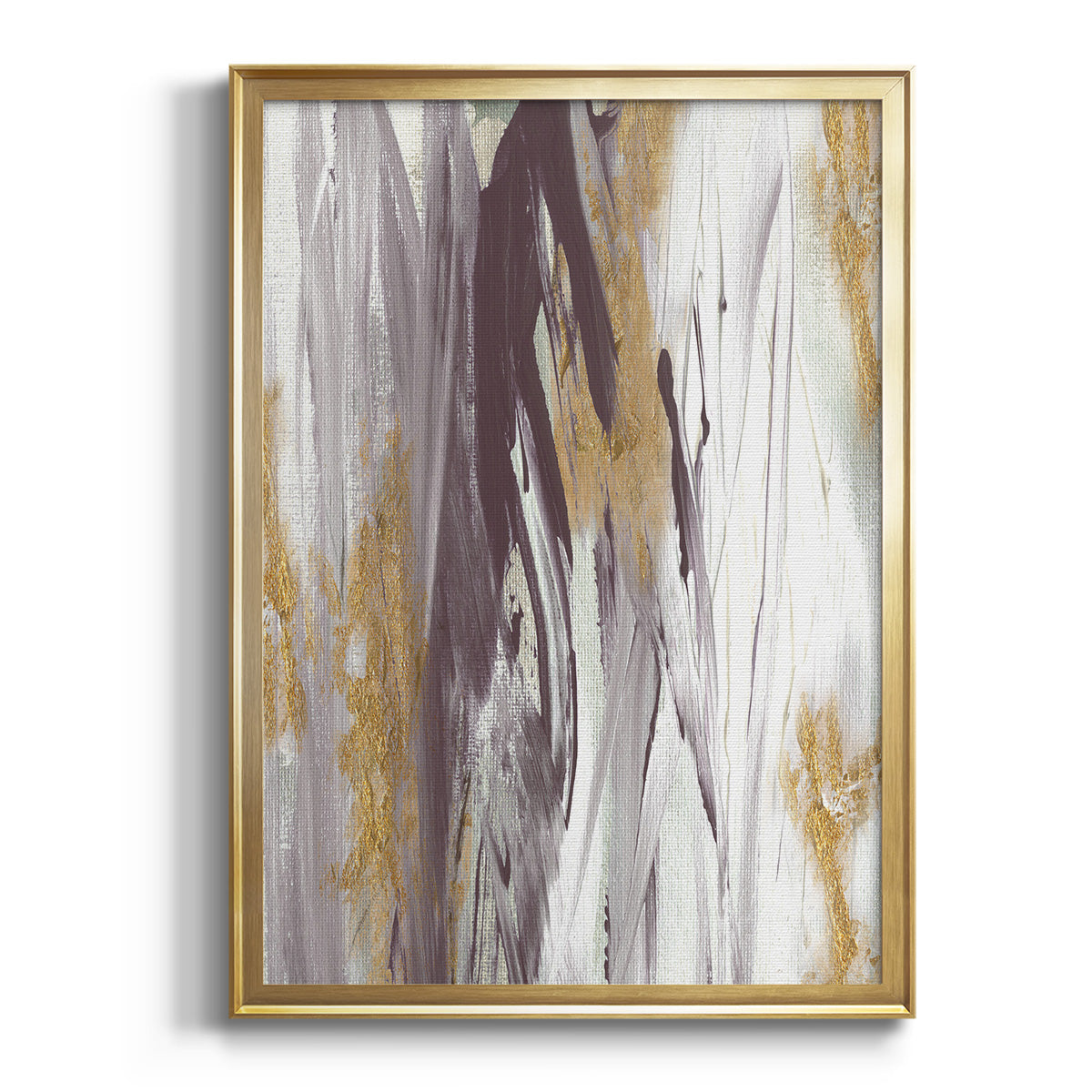 Soft Half Shell I - Modern Framed Canvas Print